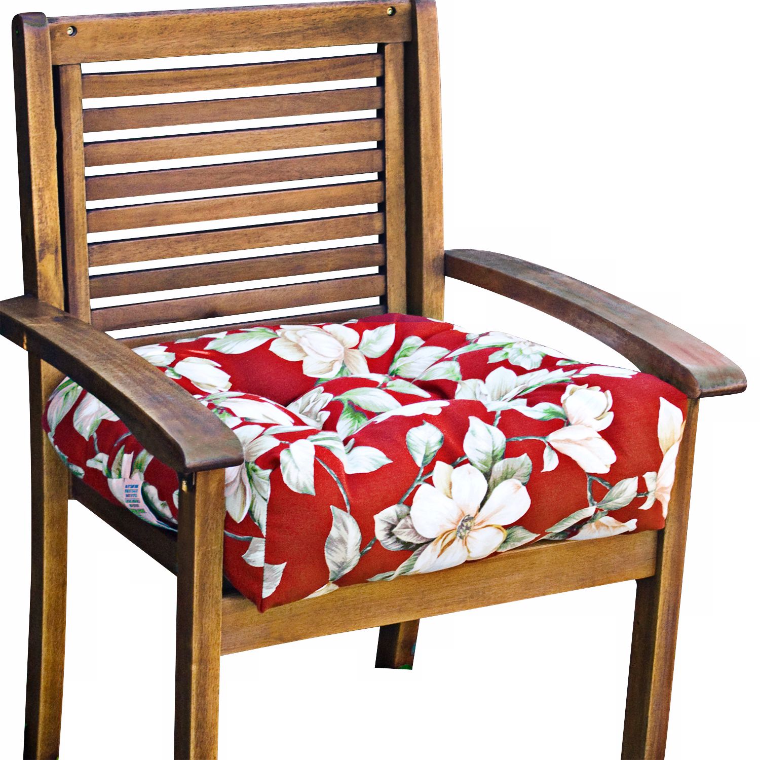 Roma Floral 20" Square Outdoor Chair Cushion