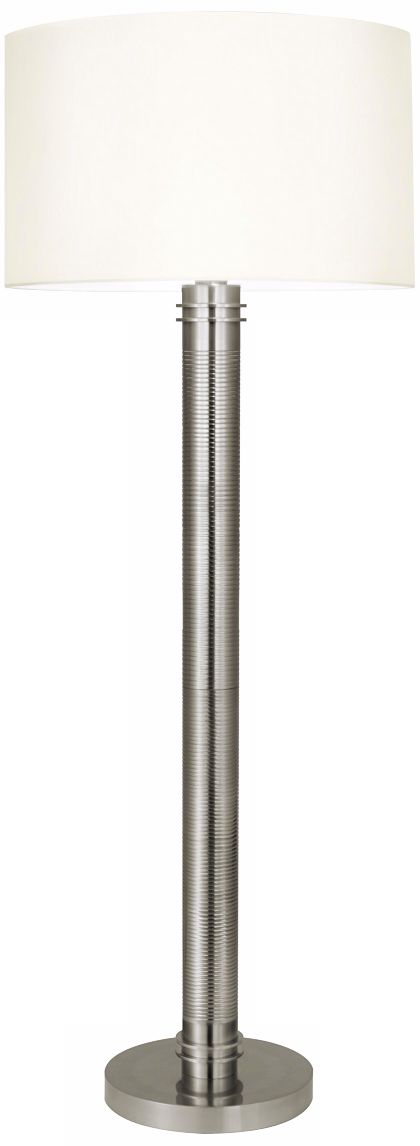 Sonneman Colonna Satin Nickel Floor Lamp