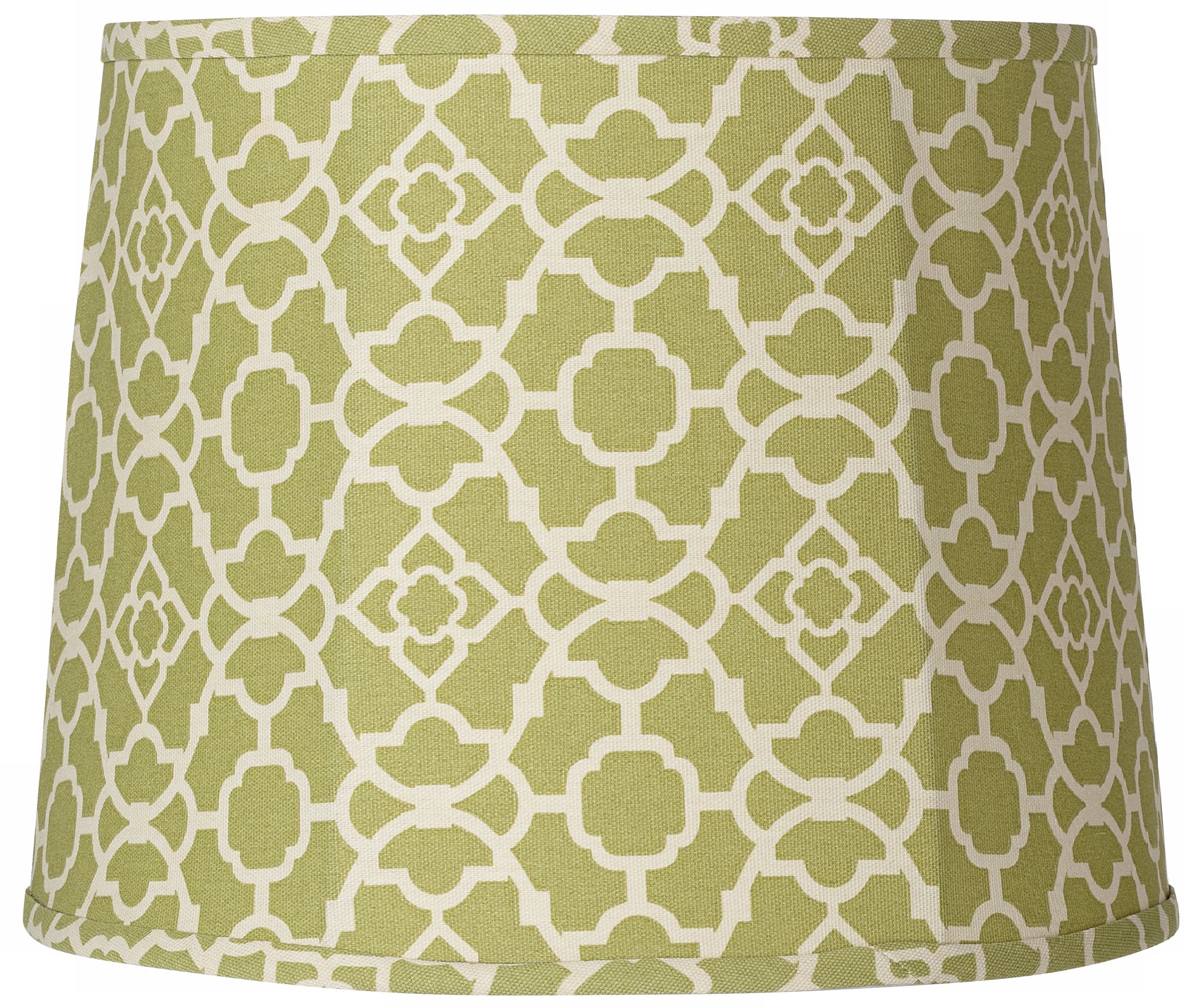 Lime Green Trellis Softback Shade 12x14x11 (Spider)