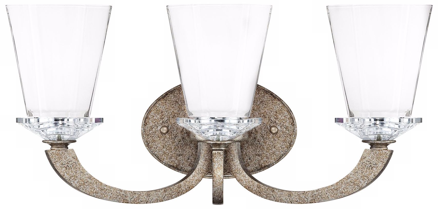 Forum Gold Dust 3-Light 19" Wide Savoy House Sconce