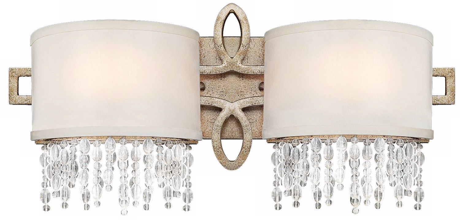 Palais Gold Dust 2-Light 18 1/2" Wide Savoy House Sconce
