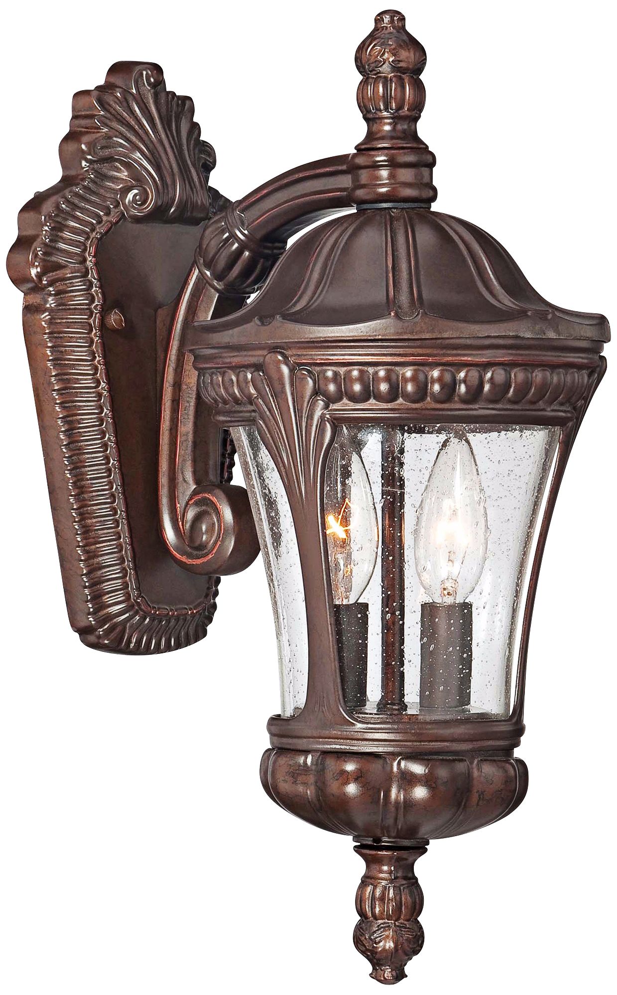 Kent Place 15 3/4" High Bronze Outdoor Wall Light