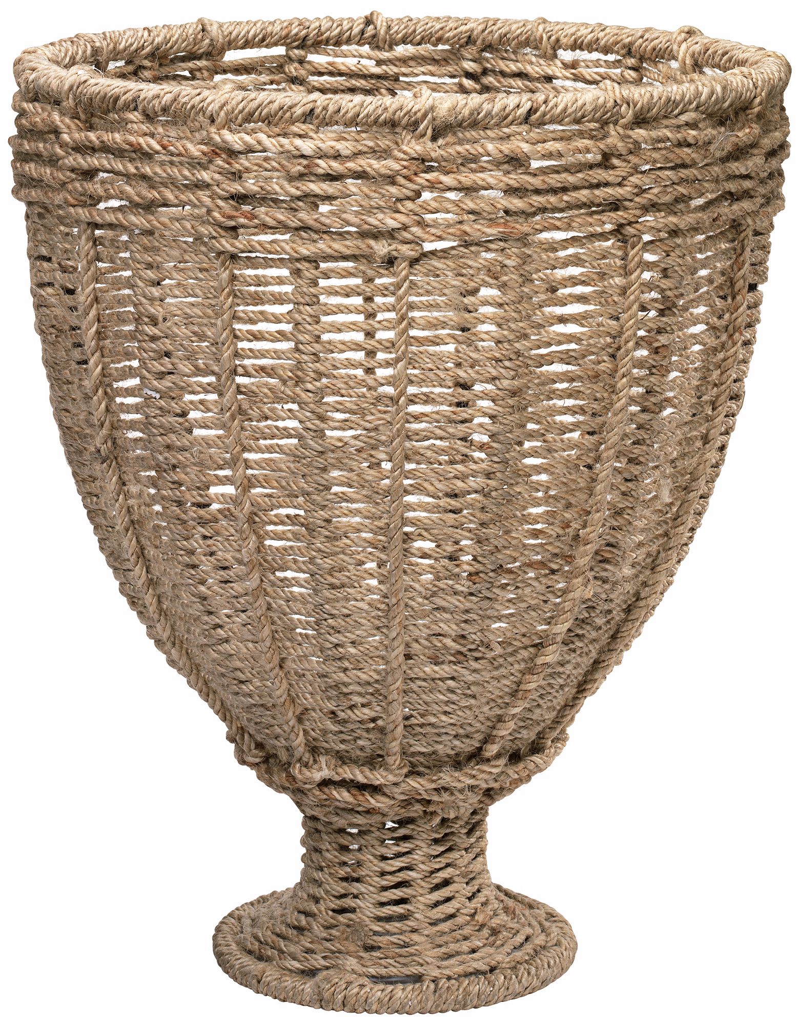 Jamie Young Large Natural Jute Urn