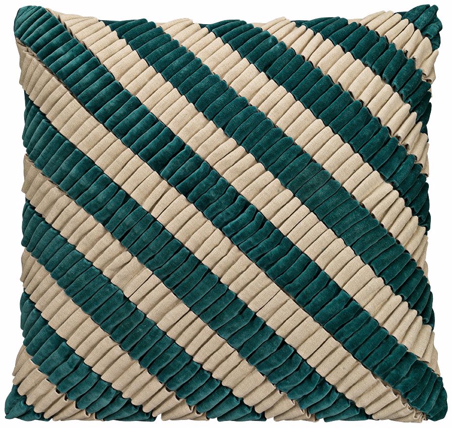 Jamie Young Turquoise Loop Accent Pillow