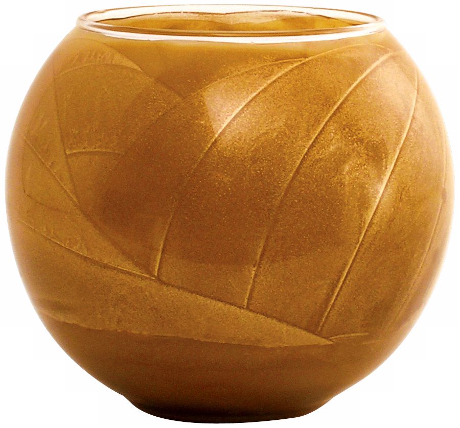 Esque™ 4" Caramel Candle Globe with Gift Box