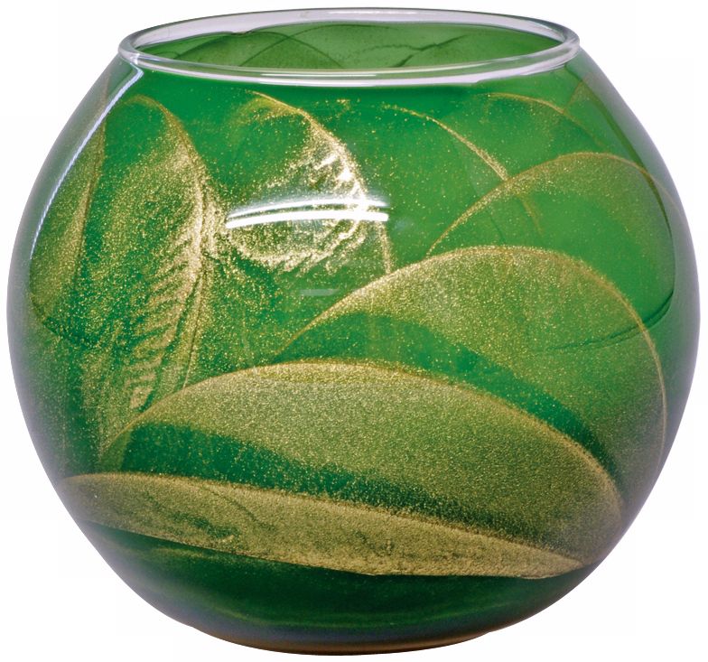 Esque™ 4" Emerald Green Candle Globe with Gift Box