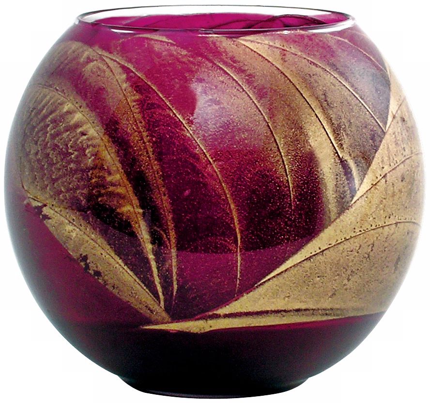 Esque™ 4" Fuchsia Candle Globe with Gift Box