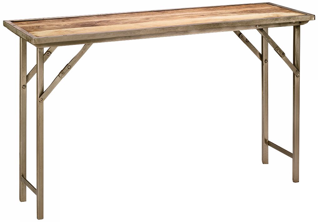 Jamie Young Campaign Folding Console Table