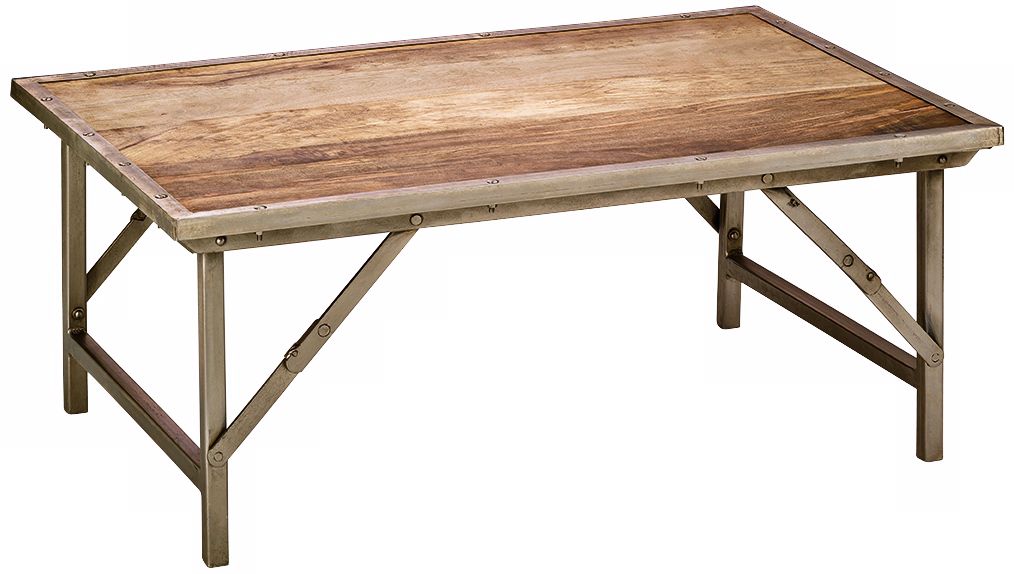Jamie Young Campaign Folding Coffee Table