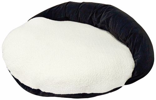 Happy Hounds Harley 30" Wide Reversible Bolster Dog Bed