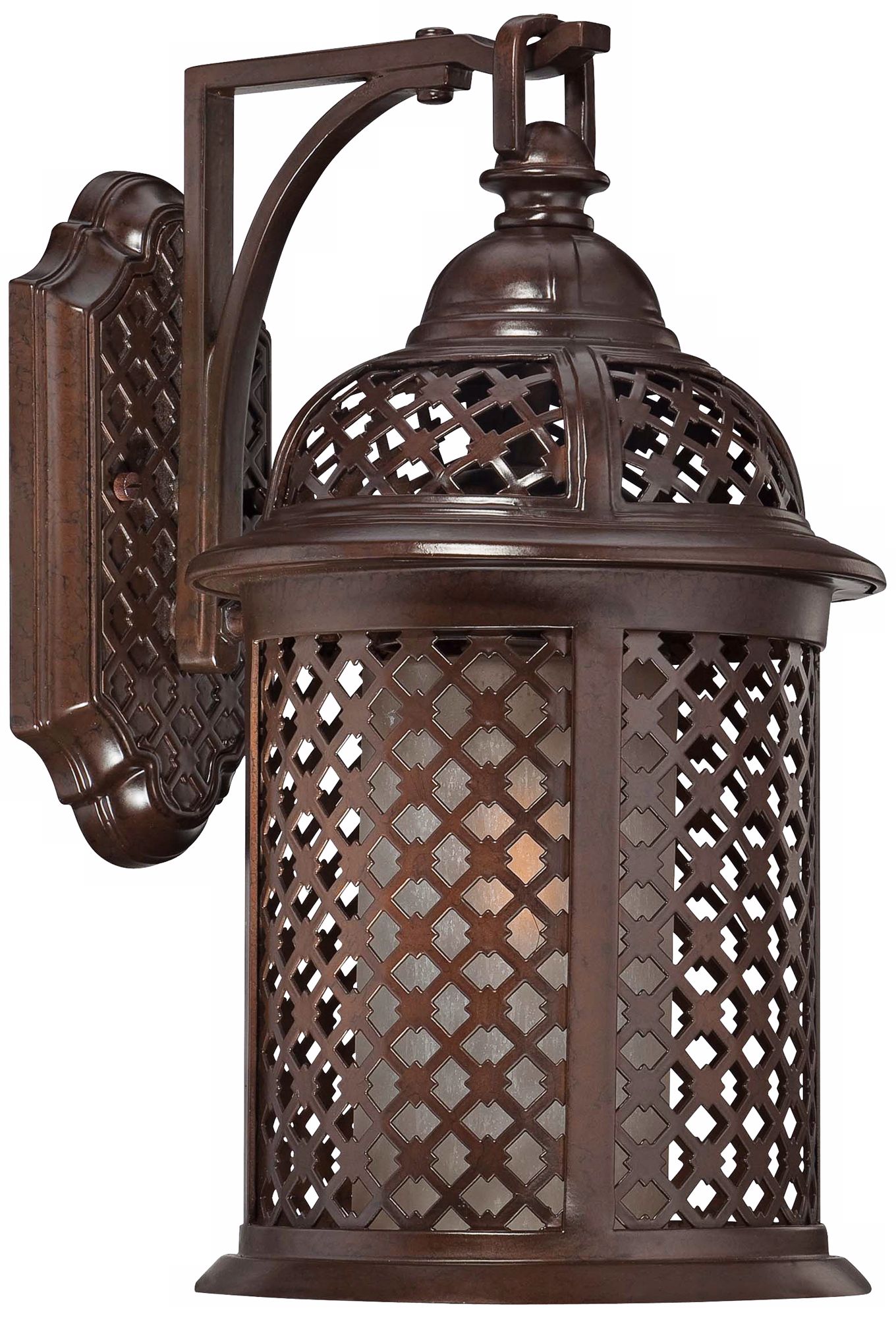 Las Brisas 16" High Bronze Outdoor Wall Light