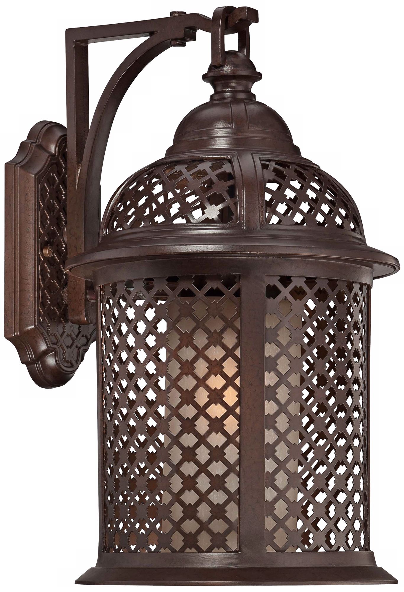 Las Brisas 19" High Bronze Outdoor Wall Light