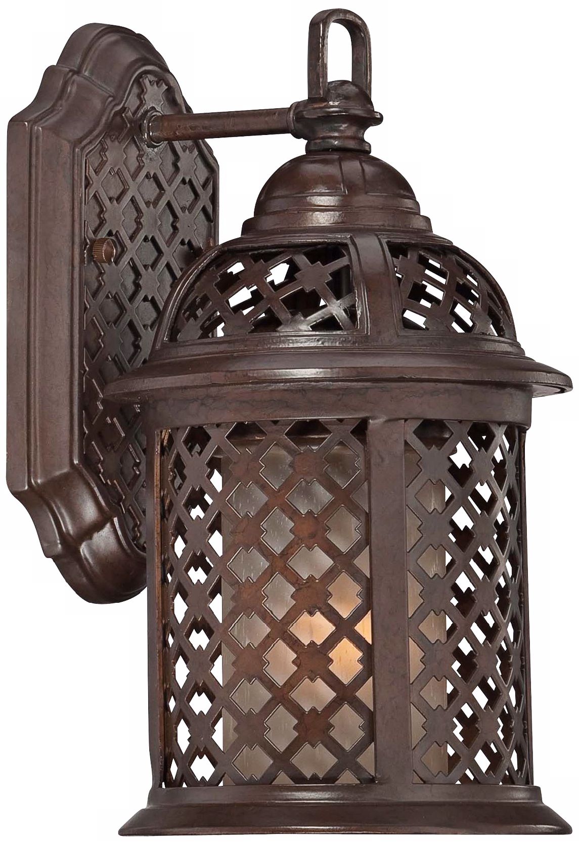 Las Brisas 11 3/4" High Bronze Outdoor Wall Light