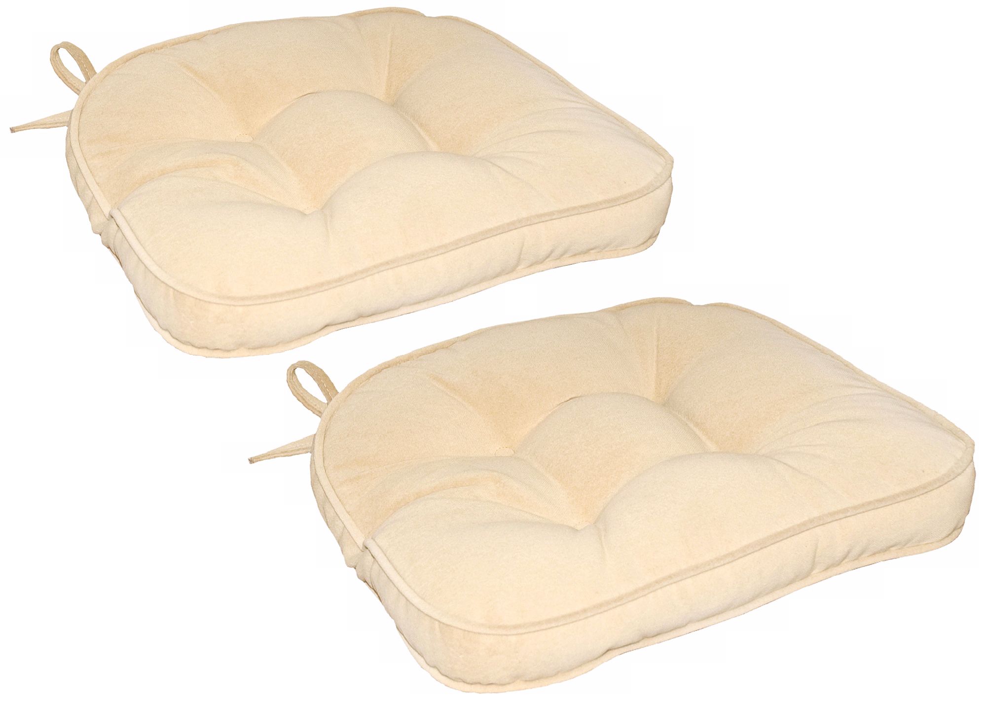 Set of 2 Hyatt Cream Chair Cushions