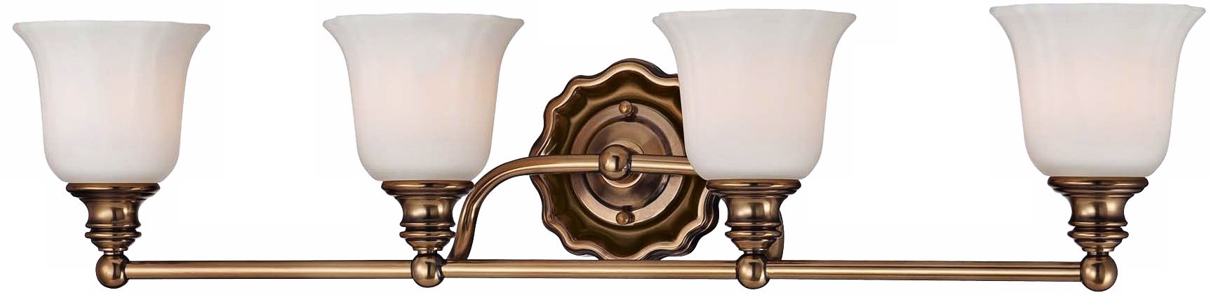 Felice Bath 29 3/4" Wide Vintage Cheshire Gold Bath Light