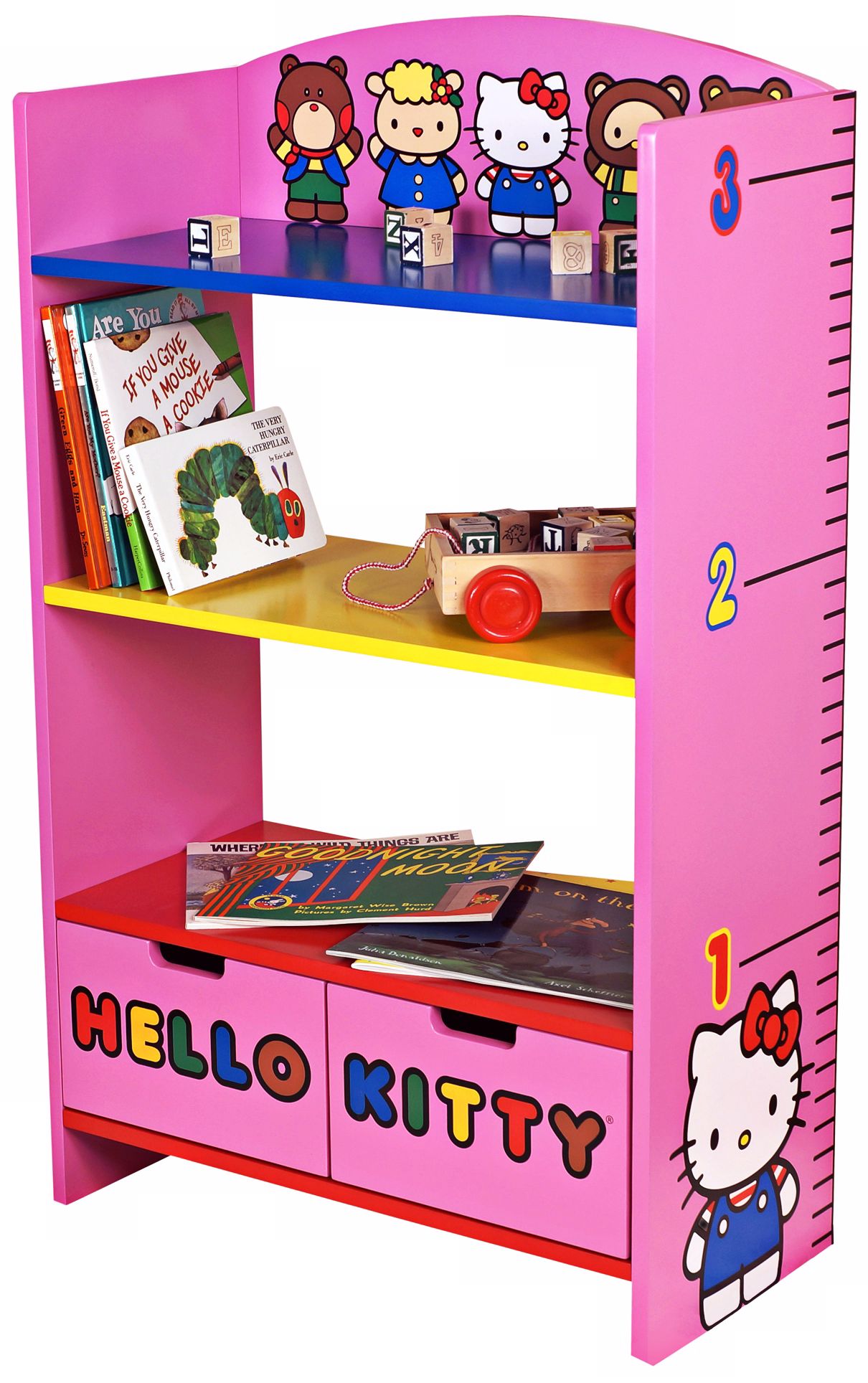 Hello Kitty Measure-Me Kids Bookcase