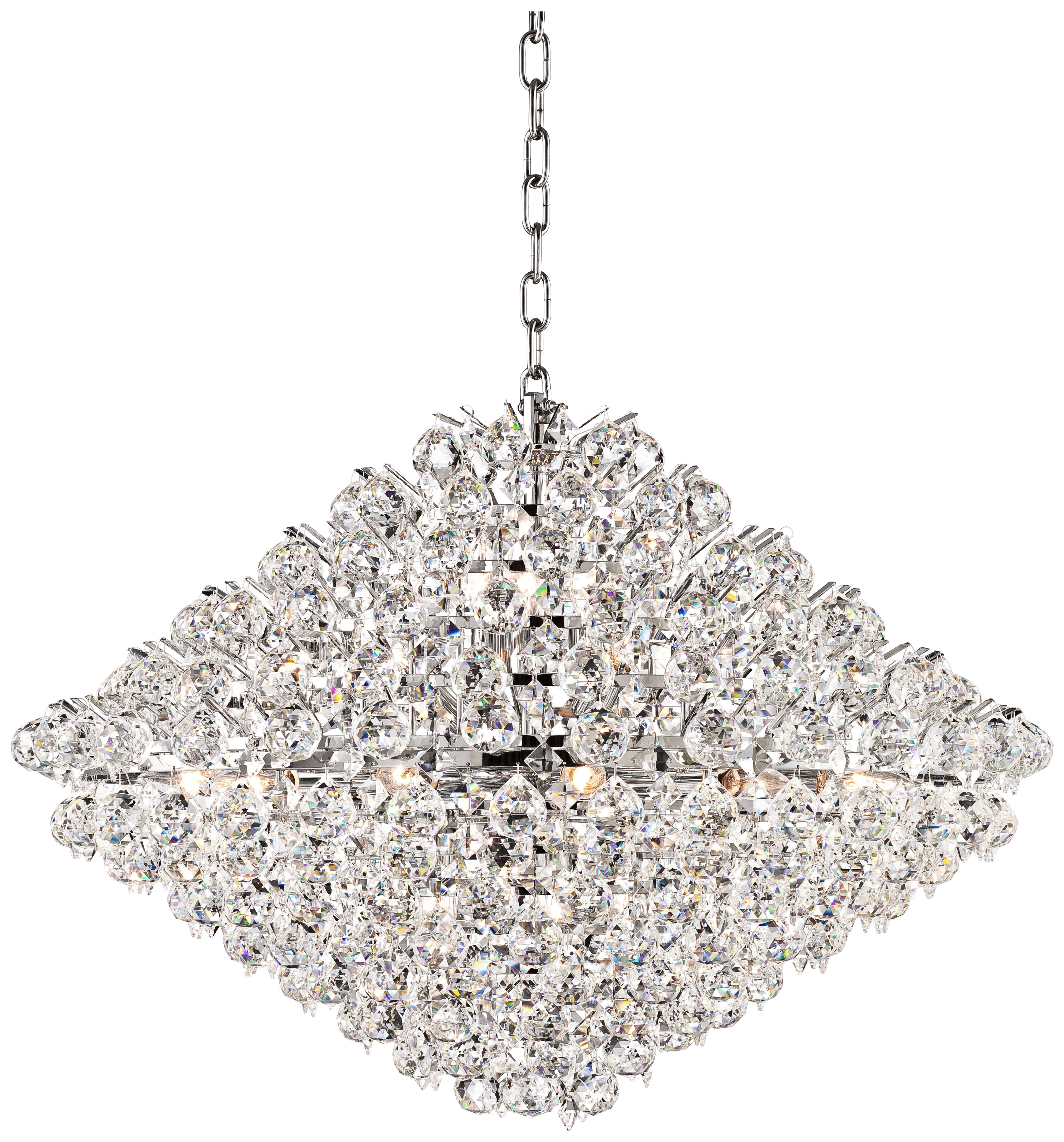 Vienna Full Spectrum 31 1/2" Wide Crystal Chandelier