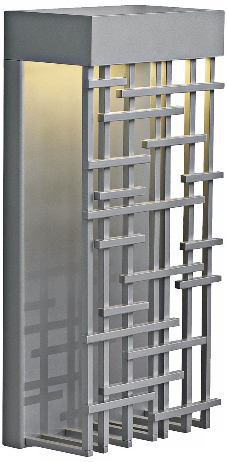 Pier 60 Silver 14 1/2" High LED Outdoor Wall Light
