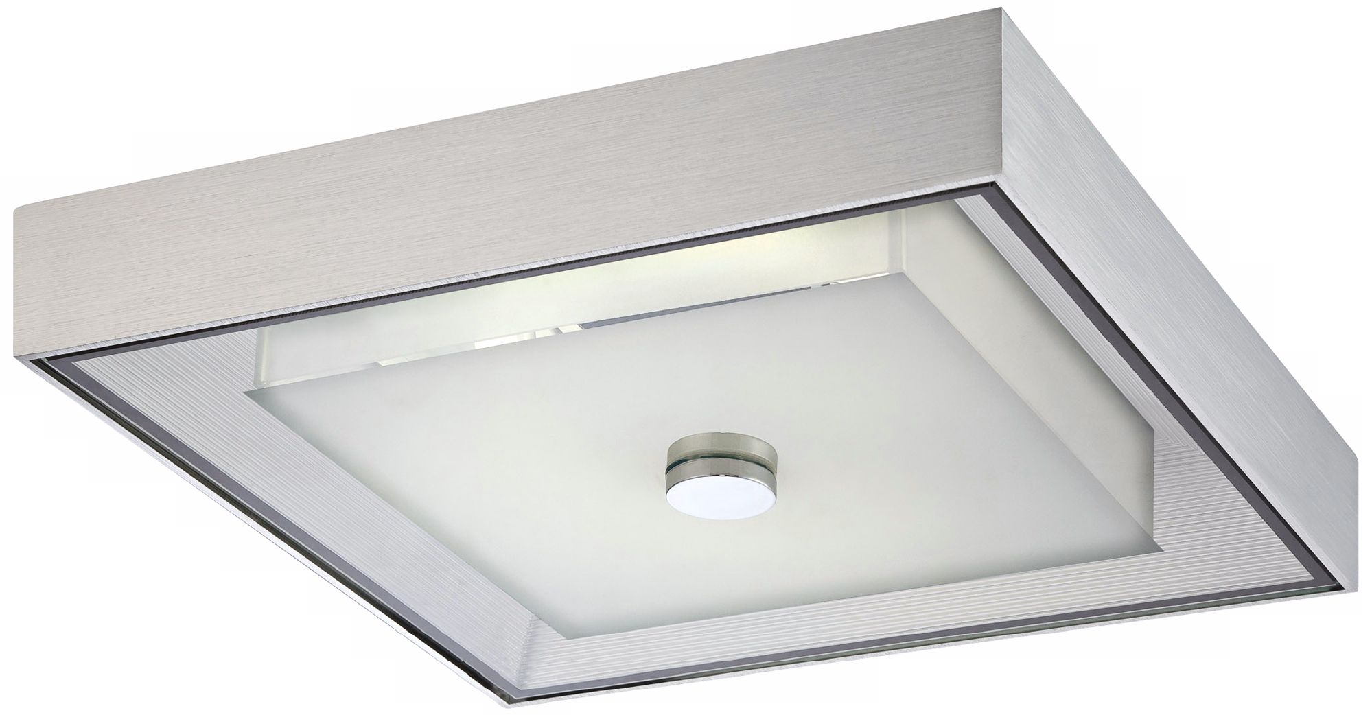 Lite Source Lolek Square Flush Mount 14 1/4" Ceiling Light