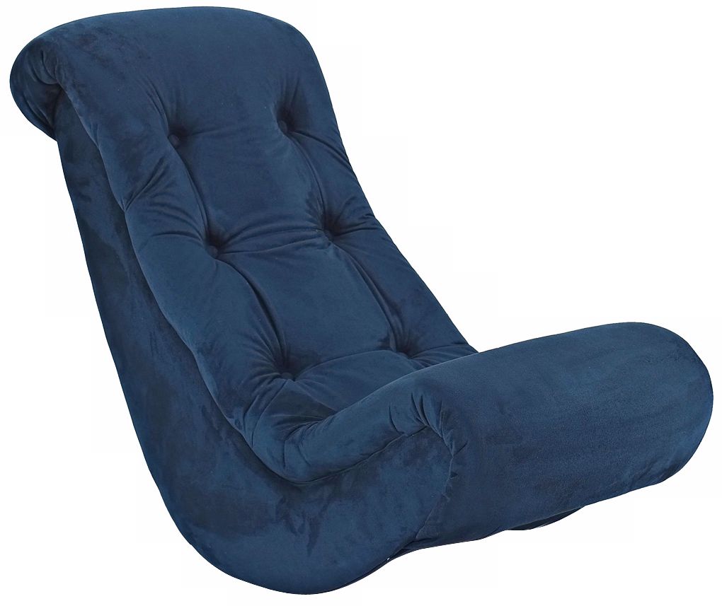 Navy Blue Kids Banana Rocker Chair