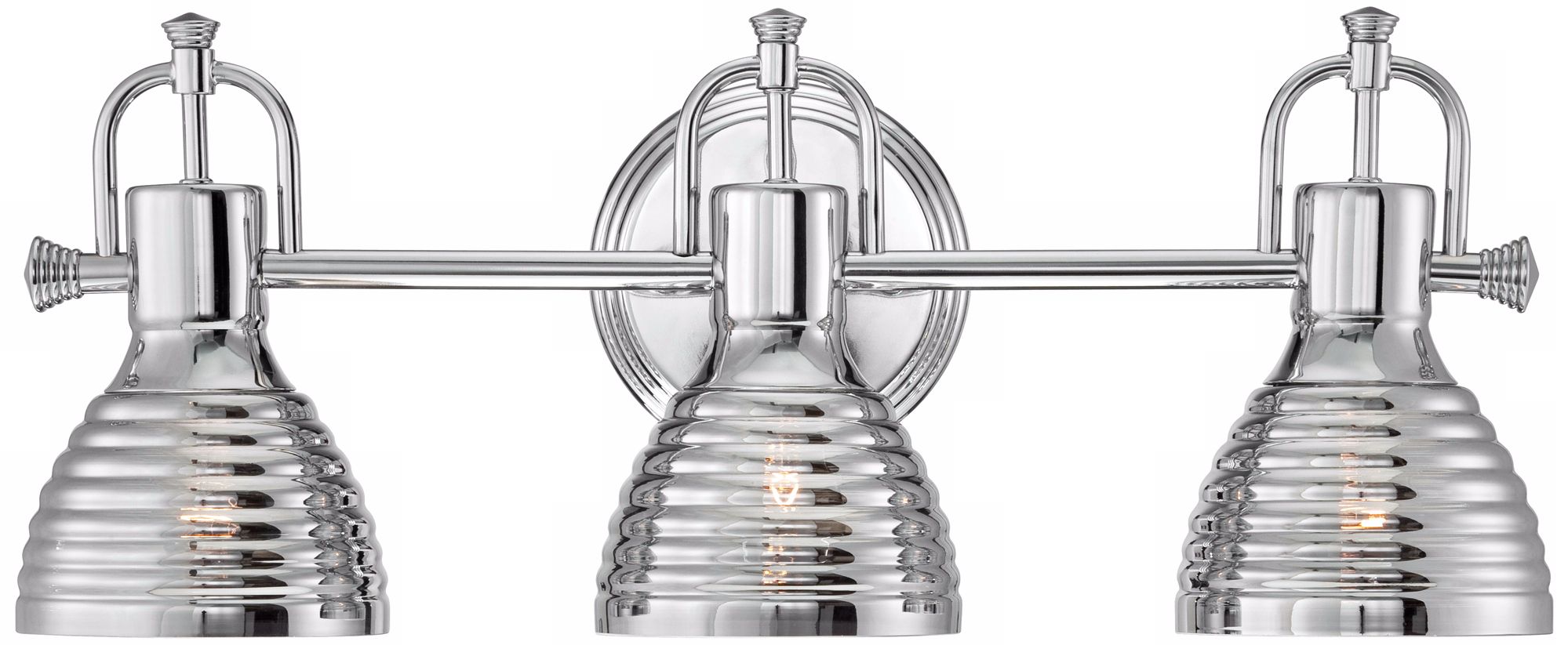 Possini Euro Emmitt 23 1/2" Wide Chrome Bath Light