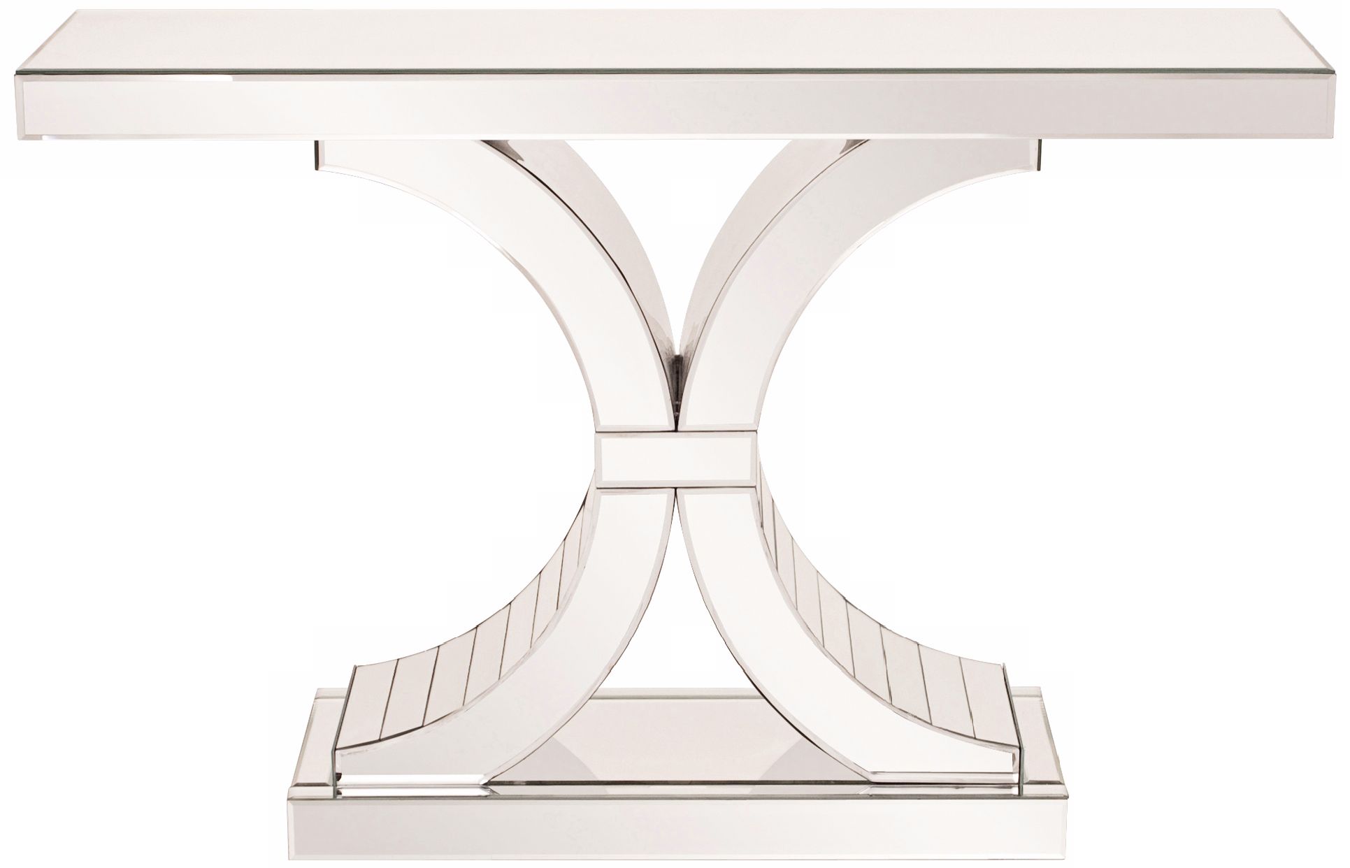 Howard Elliott Mirrored Console Table