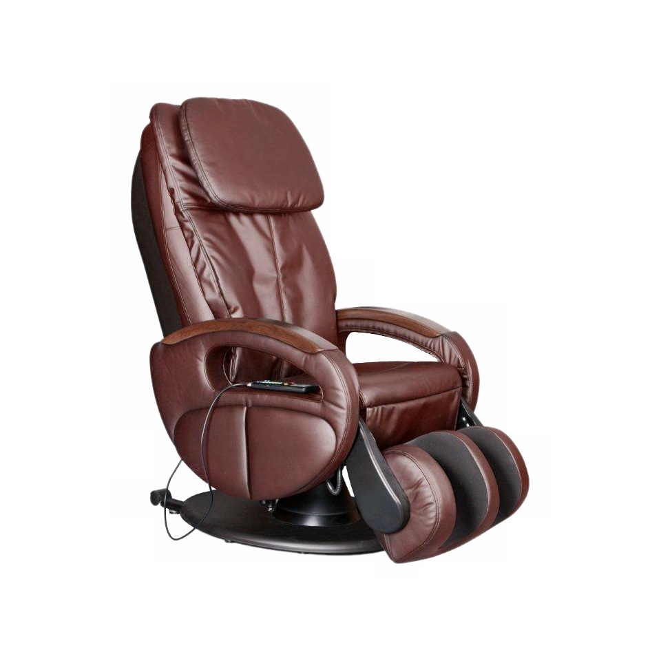 Brown Full Body Reclining Massage Chair   #W7946