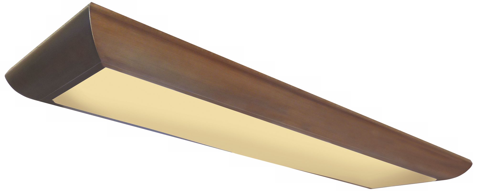 Accent 53 1/2" Wide Bronze Fluorescent Ceiling Kit Light