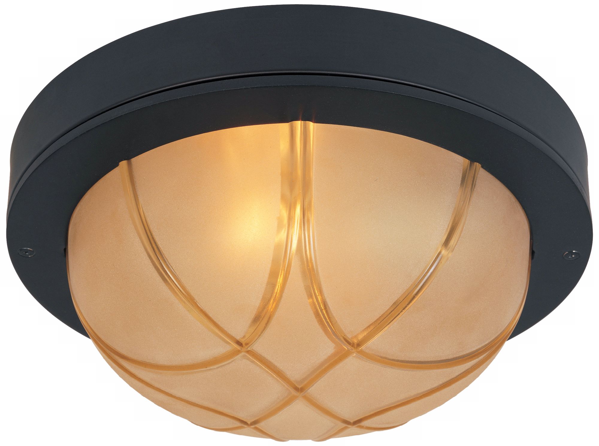 Allegro 8" Wide Oil-Rubbed Bronze Ceiling Light