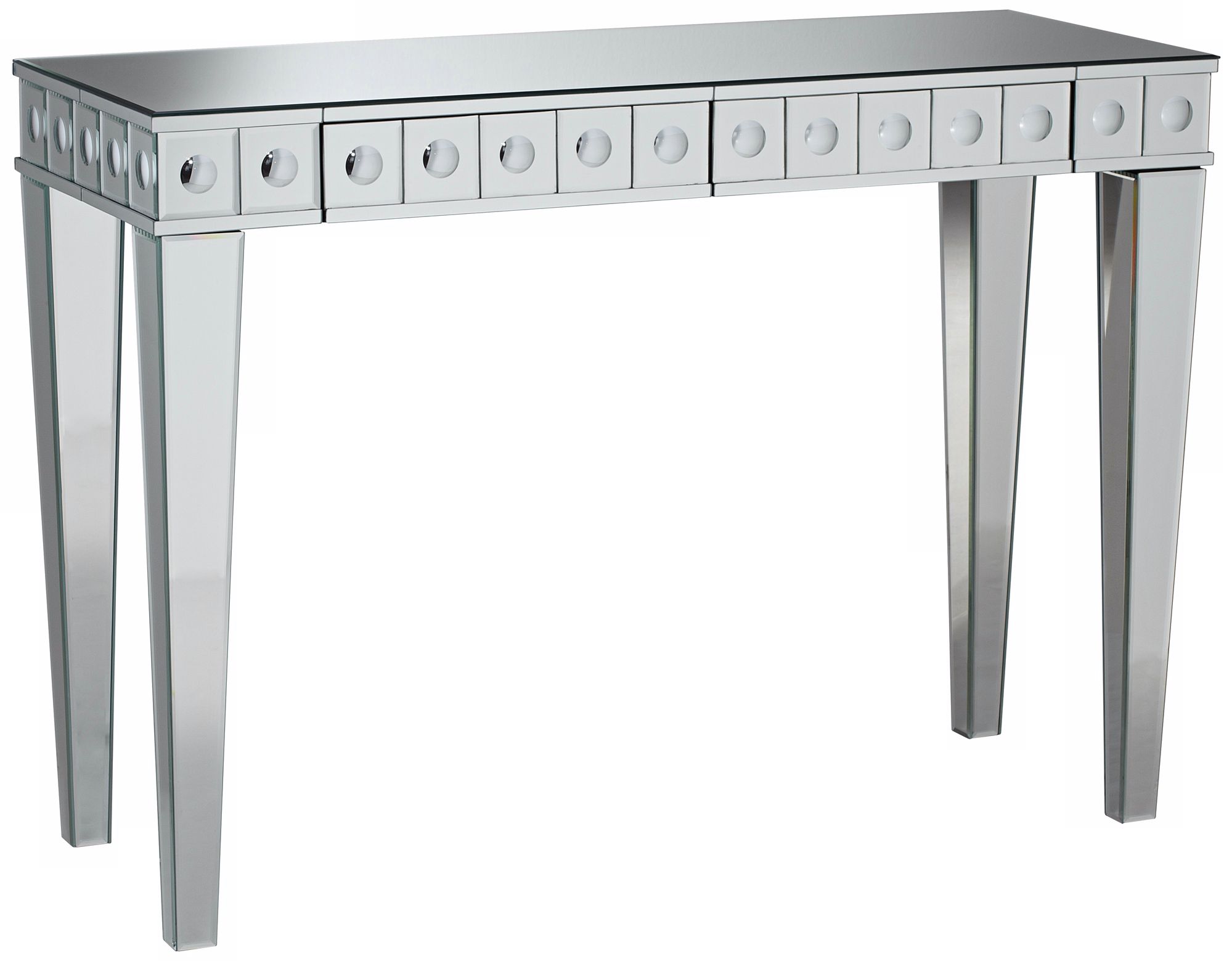Stella 2-Drawer Mirror Sofa Table