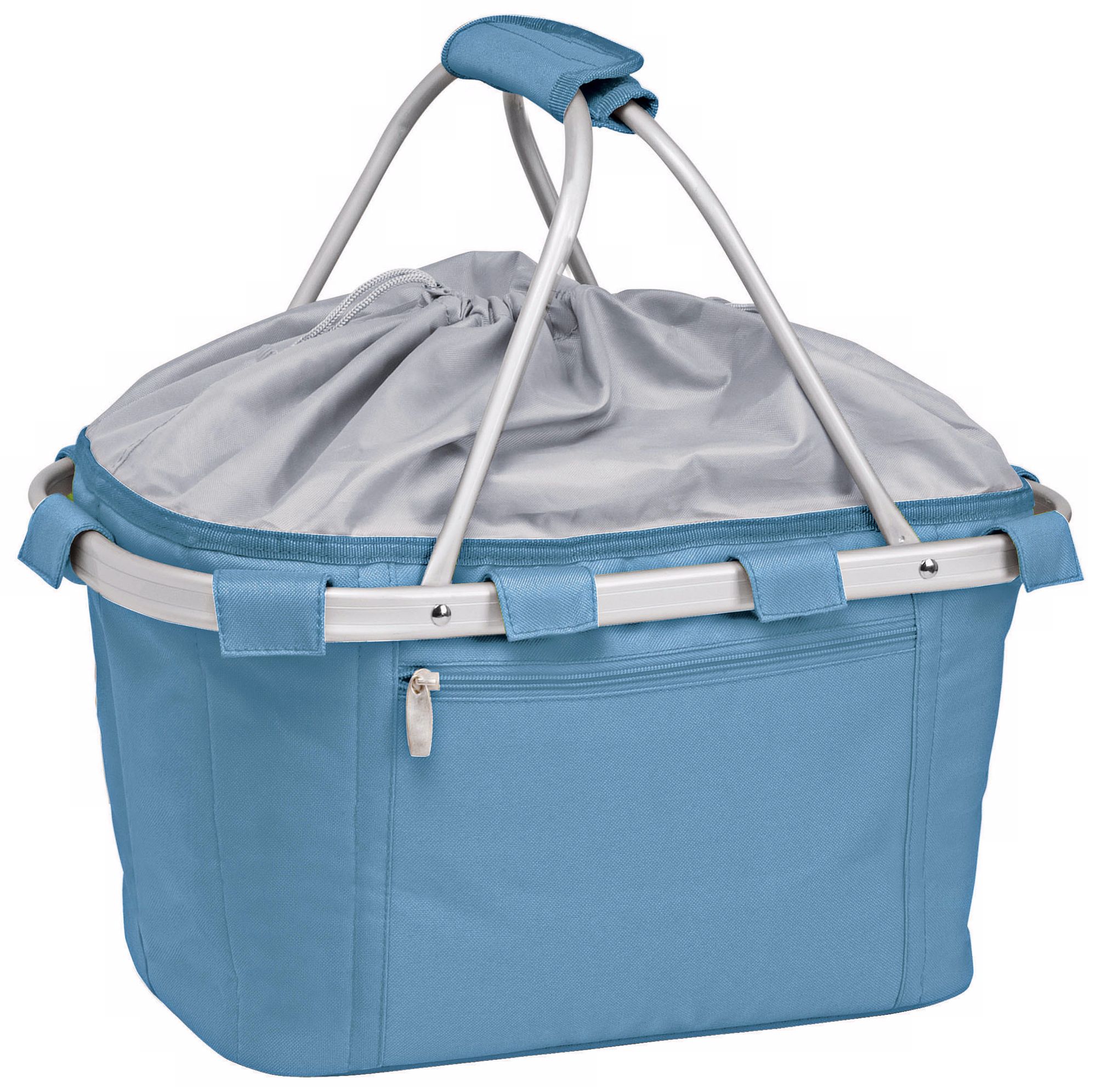 Picnic Time Metro Collapsible Vista Blue Basket