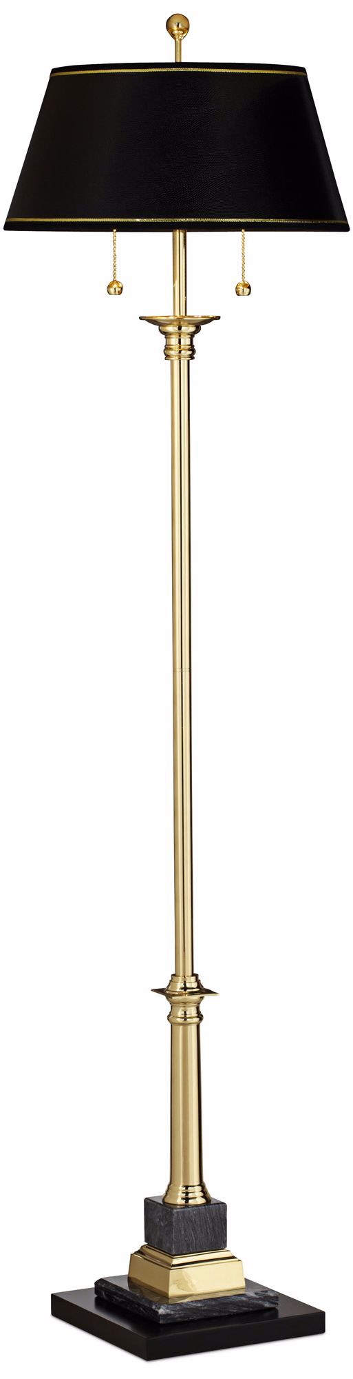 Georgetown Solid Brass Floor Lamp