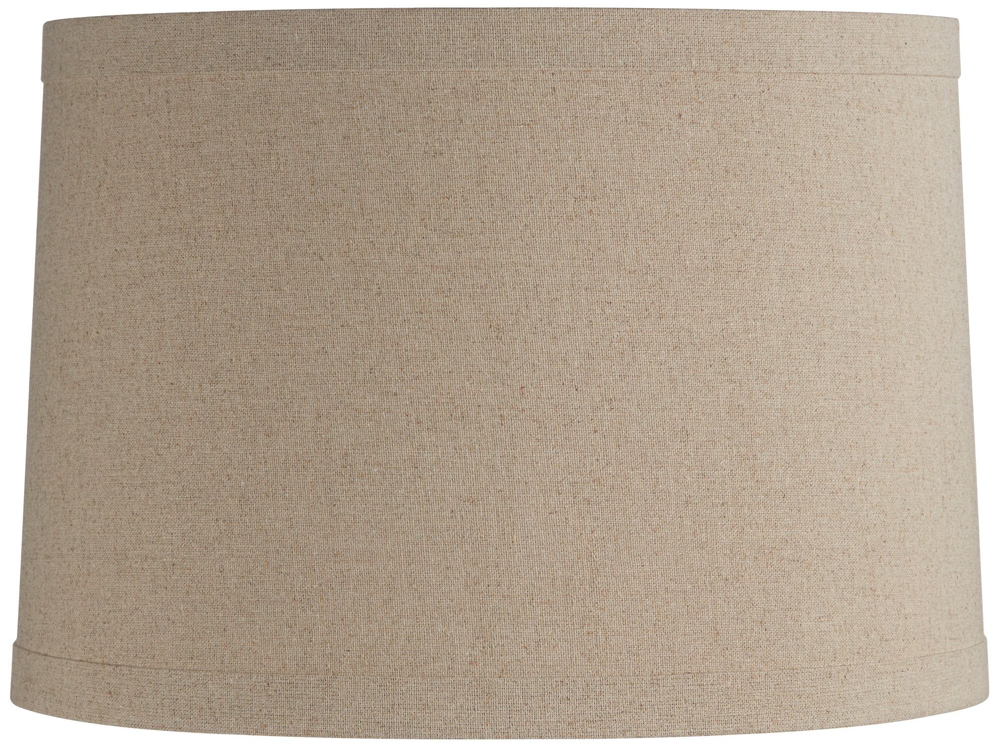 Springcrest™ Natural Linen Drum Shade 15x16x11 (Spider)
