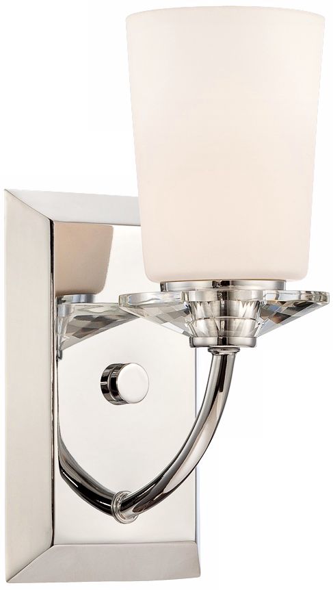 Palatial 4 3/4" Wide Chrome Wall Sconce