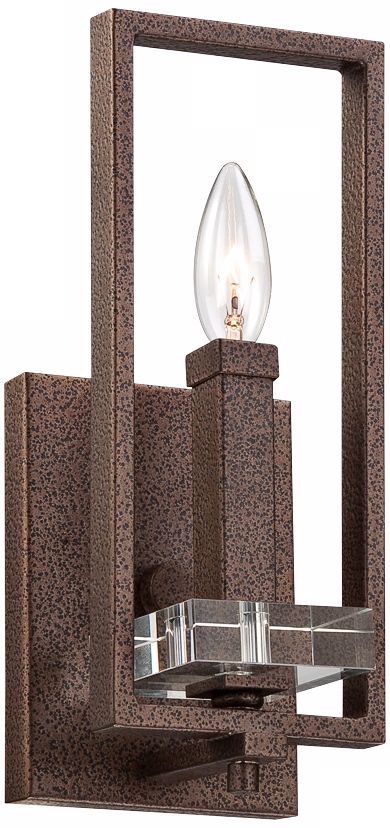 Fieldhouse 13" High Bronze Wall Sconce