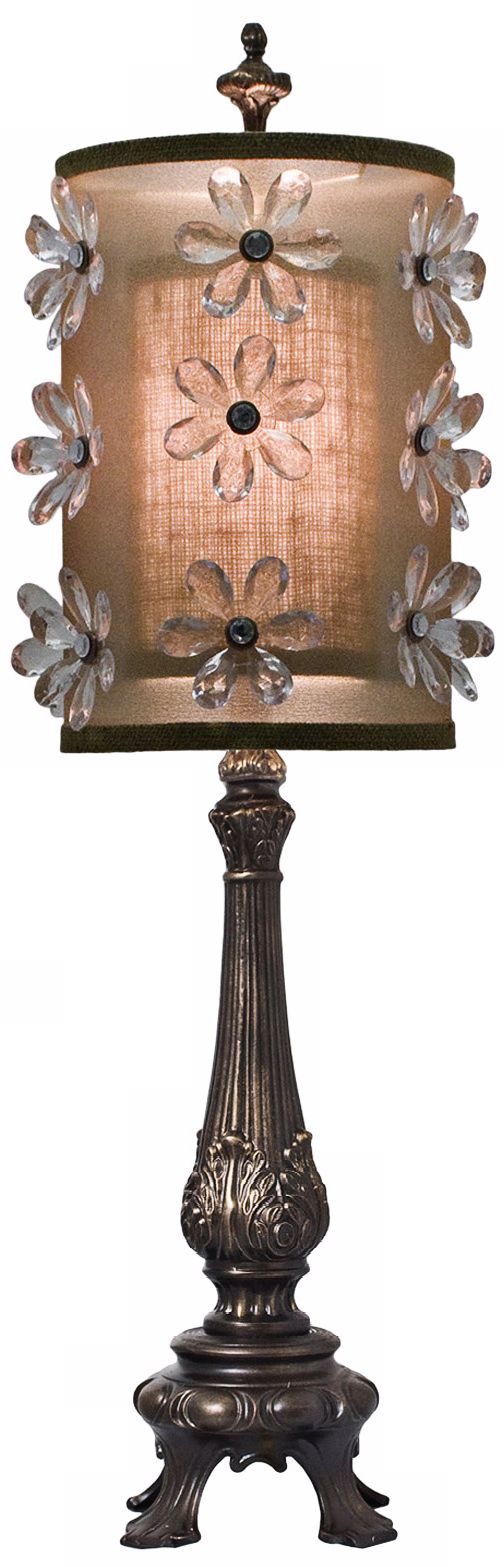 Swoon Decor Double Acrylic Flower Table Lamp