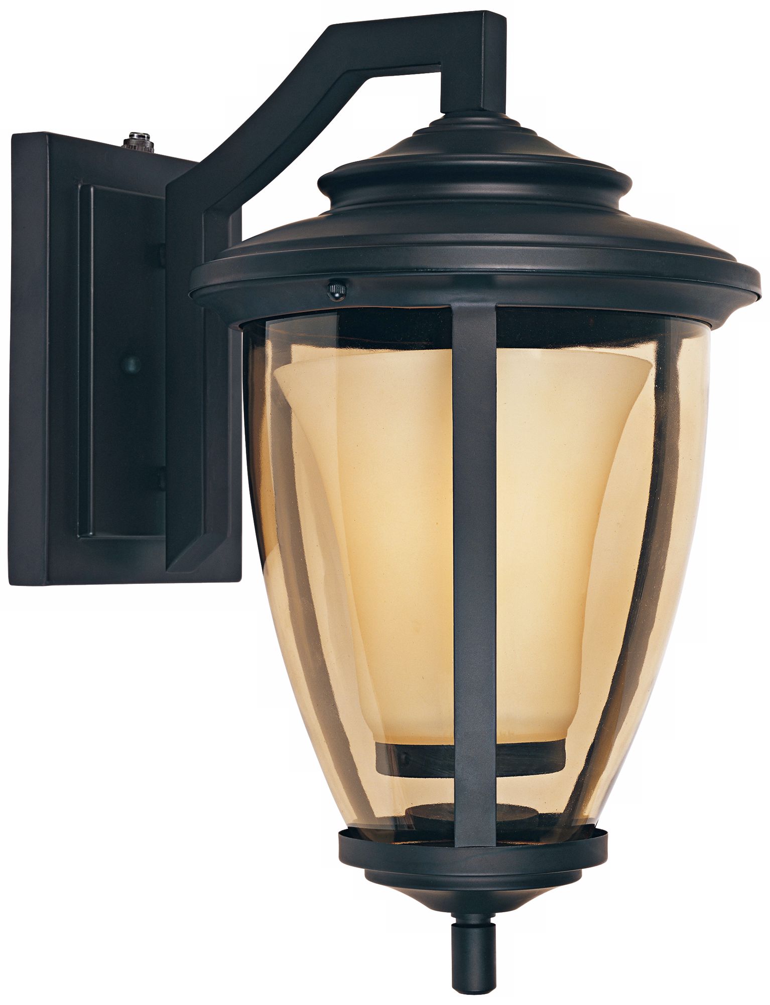 Stockholm ENERGY STAR 11" Wide Bronze Outdoor Wall Lantern