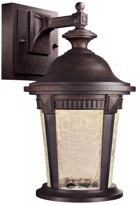 Whitmore 12 1/4" High Mystic Bronze Outdoor LED Wall Light