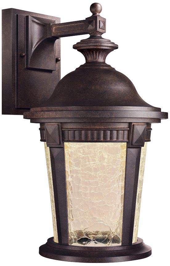 Whitmore 15 3/4" High Mystic Bronze Outdoor LED Wall Light