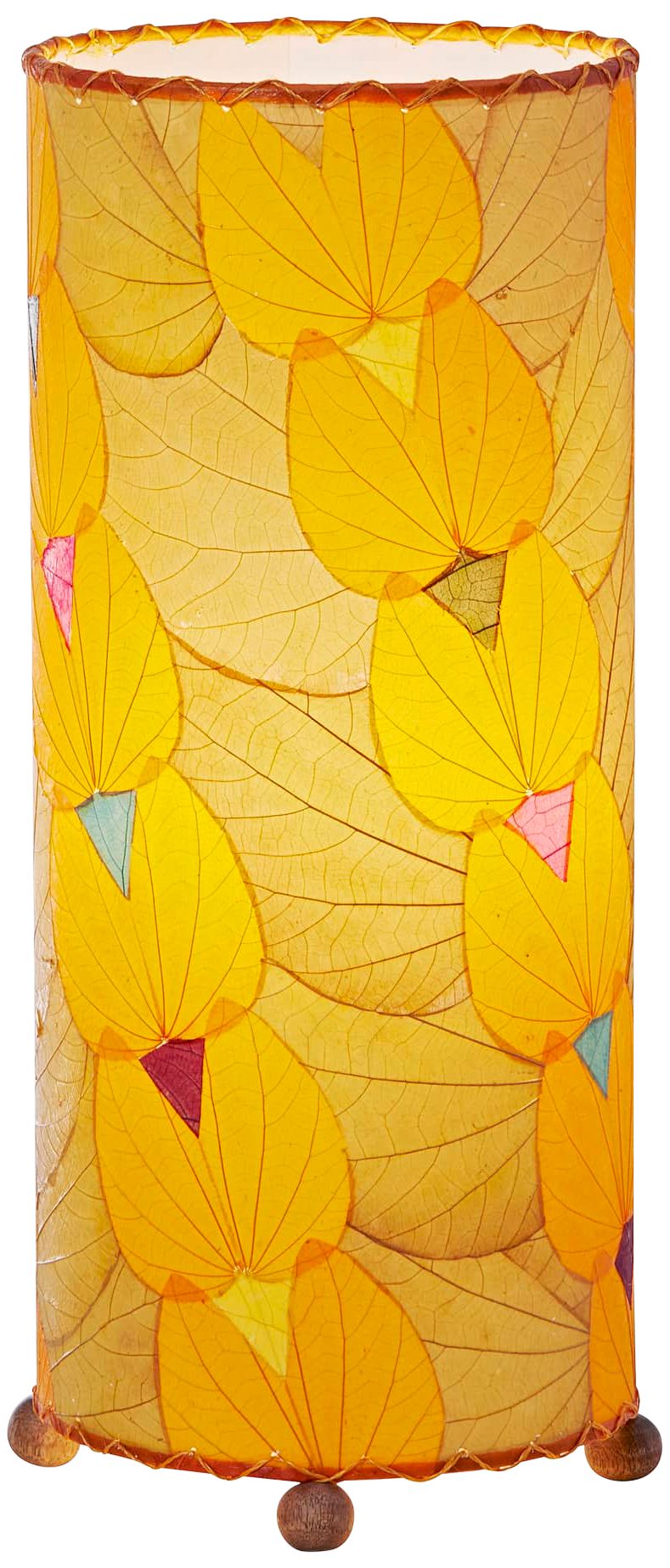 Eangee Orange Butterfly Uplight Table Lamp