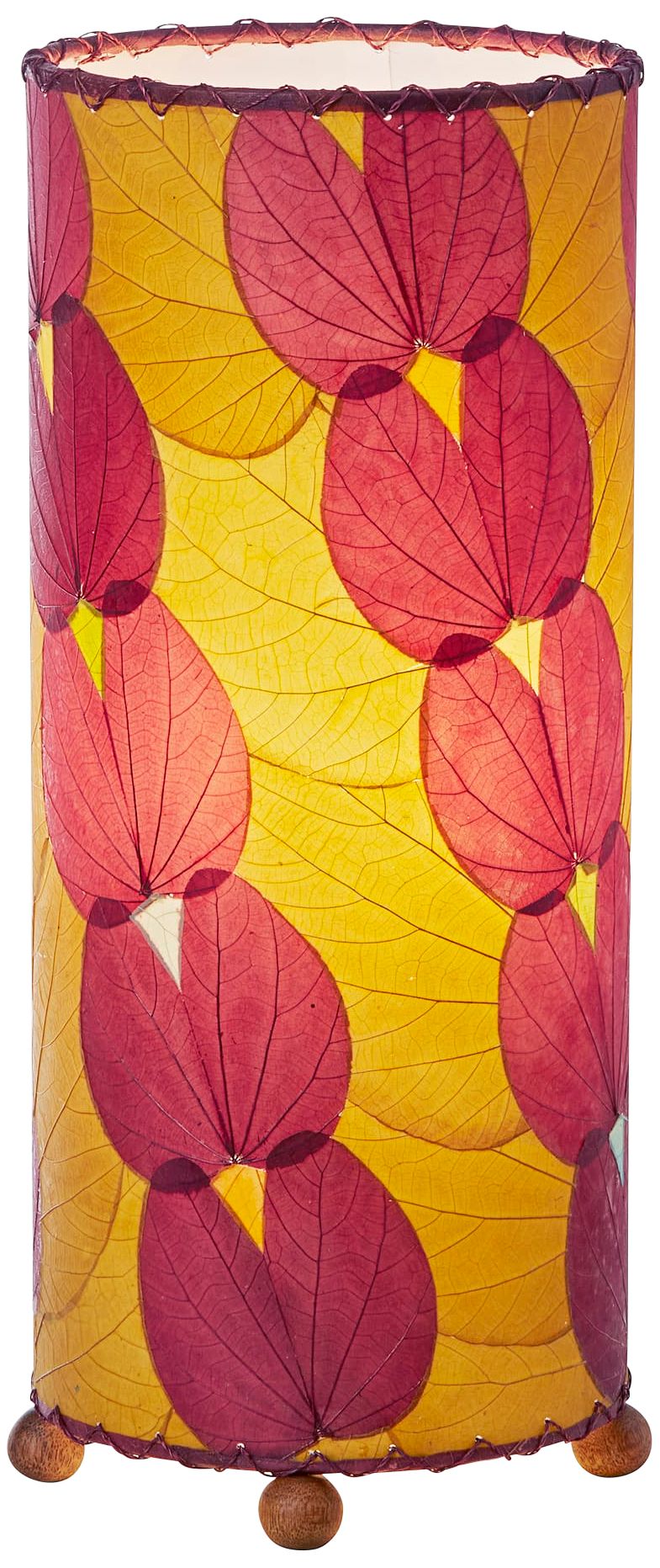 Eangee Purple Butterfly Uplight Table Lamp