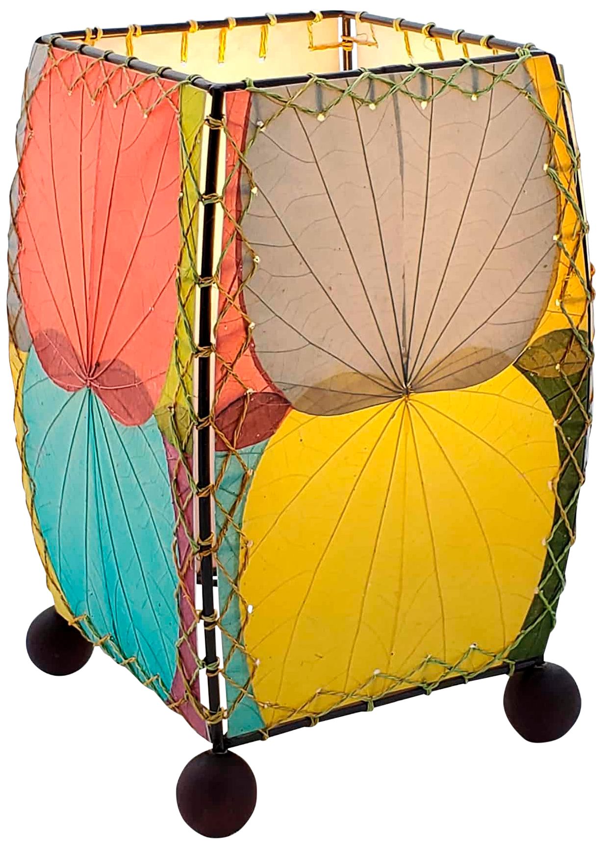 Eangee Mini Square Multicolor Accent Lamp
