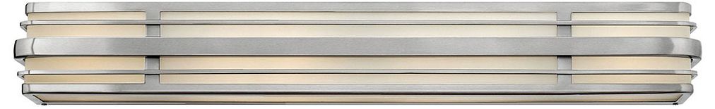 Hinkley Winton 6-Light 37 1/4" Wide Nickel Vanity Light