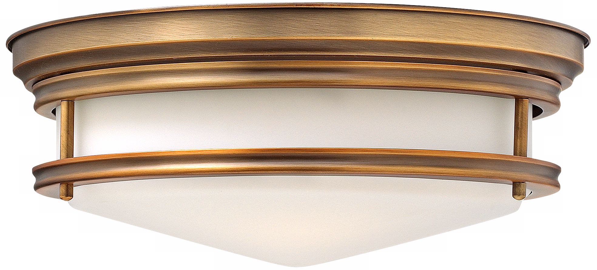 Hinkley Hadley 14" Wide Brushed Bronze Ceiling Light