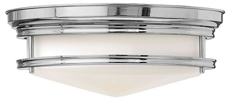 Hinkley Hadley 14" Wide Chrome Ceiling Light