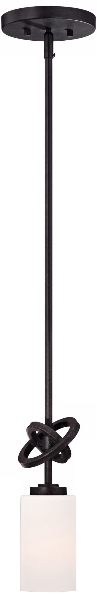 Orbital 5 1/2" Wide Copper Mini Pendant Light