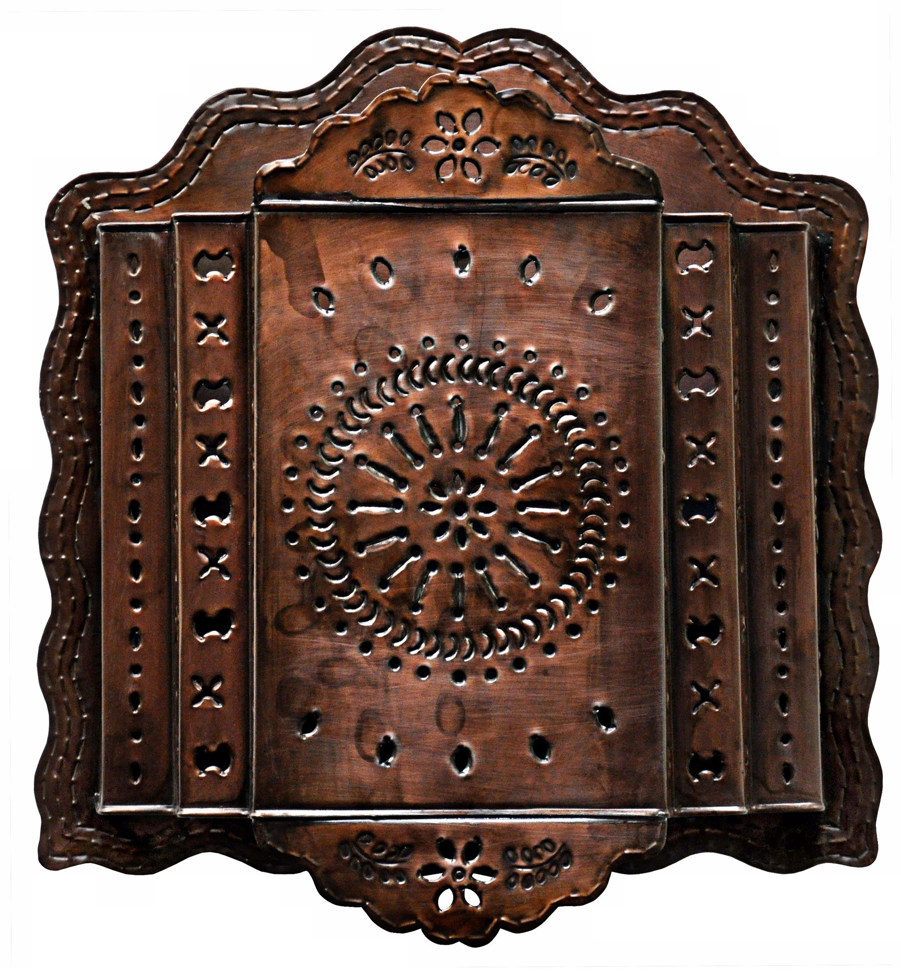 Jezebel Radiance™ 17 1/2" WideTribal Tin Wall Sconce