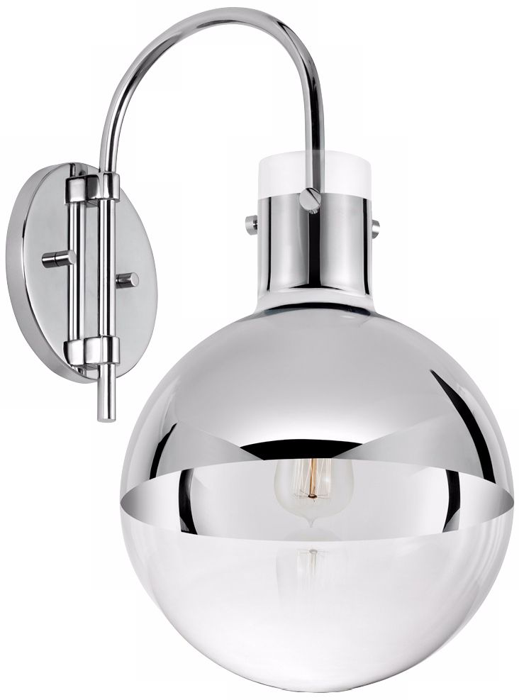 Sonneman Apollo 17 1/2" High Polished Chrome Wall Sconce