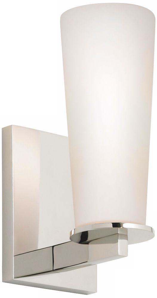 Sonneman High Line 9 1/2" High Polished Nickel Wall Sconce