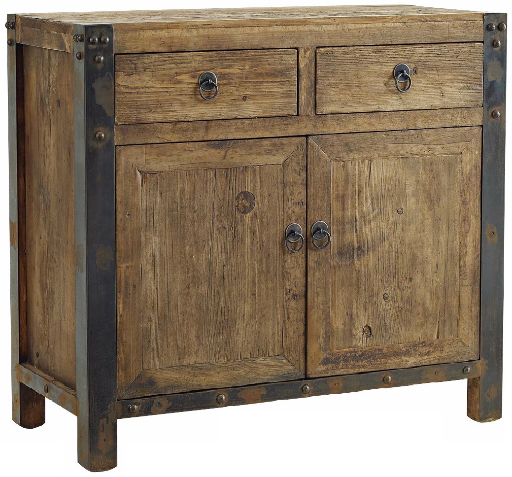 Jaden Reclaimed Oak Wood Server Cabinet